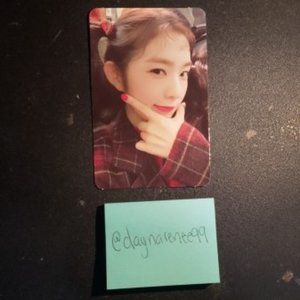 Irene, Red Velvet, Red Summer Photocard